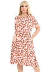 Легкое удобное платье с цветами. T1019-OR-44/46 цена и информация | Платья | 220.lv