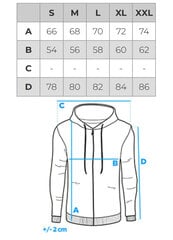 Džemperis vīriešu Ombre OM-SSPS-0152 cena un informācija | Vīriešu džemperi | 220.lv