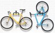 Velosipēda sienas statīvs Bicycle Gear Zaxer, melns cena un informācija | Velo turētāji | 220.lv