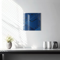 Sienas pulkstenis Dekoratīvā Abstrakcija, 30x30 cm цена и информация | Часы | 220.lv