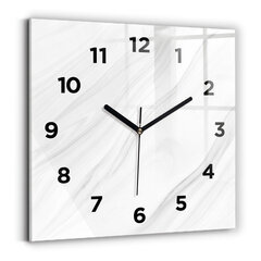 Sienas pulkstenis Dekoratīvs Marmors, 30x30 cm cena un informācija | Pulksteņi | 220.lv
