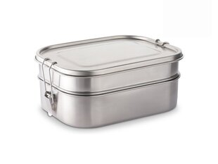 Divstāvu uzkodu kaste, 2,25L цена и информация | Посуда для хранения еды | 220.lv