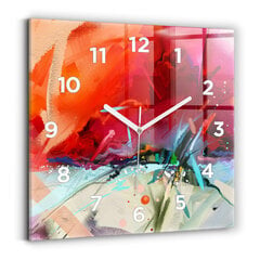 Sienas pulkstenis Garšvielu Rindas, 30x30 cm cena un informācija | Pulksteņi | 220.lv