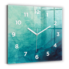 Sienas pulkstenis Dziļuma Abstrakcija, 30x30 cm цена и информация | Часы | 220.lv