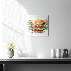 Sienas pulkstenis Burgers, 30x30 cm цена и информация | Часы | 220.lv