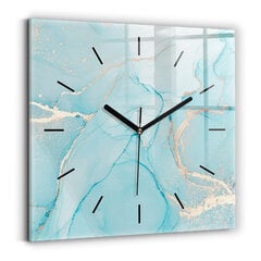 Sienas pulkstenis Dekoratīvs Marmors, 30x30 cm cena un informācija | Pulksteņi | 220.lv