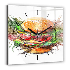 Sienas pulkstenis Burgers, 30x30 cm цена и информация | Часы | 220.lv