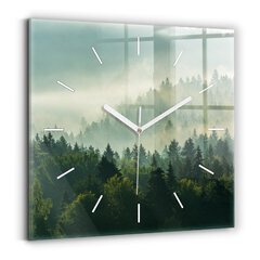 Sienas pulkstenis Mežs, 30x30 cm цена и информация | Часы | 220.lv
