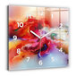 Sienas pulkstenis Izlijušās Krāsas, 30x30 cm cena un informācija | Pulksteņi | 220.lv