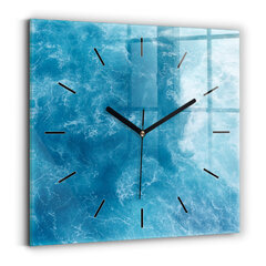 Sienas pulkstenis Jūras Ūdens, 30x30 cm cena un informācija | Pulksteņi | 220.lv