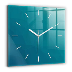 Sienas pulkstenis Jūras Abstrakcija, 30x30 cm cena un informācija | Pulksteņi | 220.lv