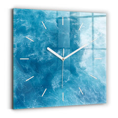 Sienas pulkstenis Jūras Ūdens, 30x30 cm cena un informācija | Pulksteņi | 220.lv