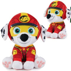 Plīša suns Paw Patrol Jungle Dogs Marshall Spin Master, sarkans, 18 cm cena un informācija | Mīkstās (plīša) rotaļlietas | 220.lv