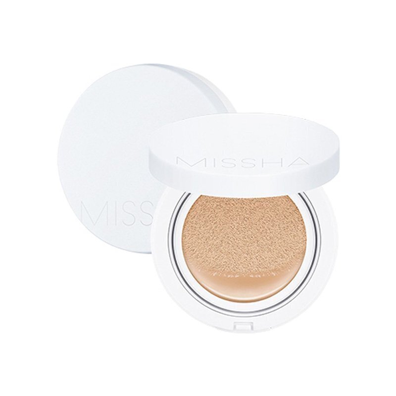 Tonālais krēms Missha Magic Cushion Moist UP SPF50+/PA++, N.21 цена и информация | Grima bāzes, tonālie krēmi, pūderi | 220.lv