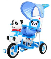 Трехколесный велосипед Панда А23-2, синий цвет цена и информация | Трехколесные велосипеды | 220.lv