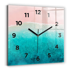 Sienas pulkstenis Pludmales Jūras Piāseks, 30x30 cm cena un informācija | Pulksteņi | 220.lv