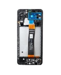 LCD display + Touch Unit + Front Cover Samsung A136B Galaxy A13 5G Black цена и информация | Запчасти для телефонов и инструменты для их ремонта | 220.lv