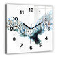 Sienas pulkstenis Putnu Brīvība Un Raksturs, 30x30 cm цена и информация | Pulksteņi | 220.lv