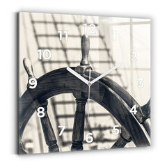 Sienas pulkstenis Senais Kuģis, 30x30 cm cena un informācija | Pulksteņi | 220.lv