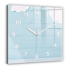 Sienas pulkstenis Plāksne Bērniem, 30x30 cm цена и информация | Часы | 220.lv