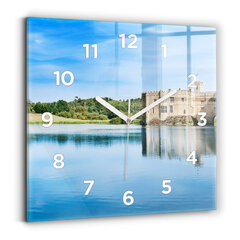 Sienas pulkstenis Pils Līdsā, 30x30 cm цена и информация | Часы | 220.lv