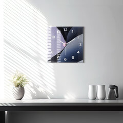 Sienas pulkstenis Saules Abstrakcija, 30x30 cm cena un informācija | Pulksteņi | 220.lv