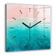 Sienas pulkstenis Pludmales Jūras Piāseks, 30x30 cm cena un informācija | Pulksteņi | 220.lv