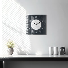 Sienas pulkstenis Pilnmēness, 30x30 cm cena un informācija | Pulksteņi | 220.lv