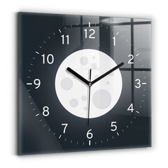 Sienas pulkstenis Pilnmēness, 30x30 cm цена и информация | Часы | 220.lv