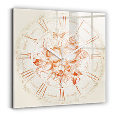 Sienas pulkstenis Romiešu Tēma, 30x30 cm цена и информация | Часы | 220.lv