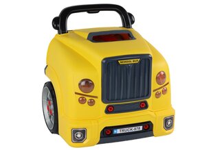 Мастерская с двигателем автобуса, желтая цена и информация | Игрушки для мальчиков | 220.lv