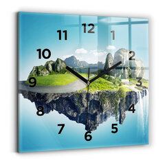 Sienas pulkstenis Lidojošā Sala, 30x30 cm cena un informācija | Pulksteņi | 220.lv