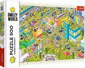 Puzle Where's Smiley Trefl, 500 d. cena un informācija | Puzles, 3D puzles | 220.lv