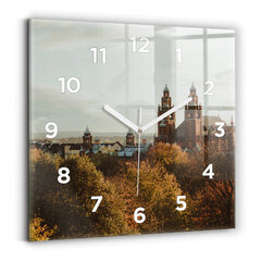 Sienas pulkstenis Mākslas Galerija Glāzgovā, 30x30 cm cena un informācija | Pulksteņi | 220.lv
