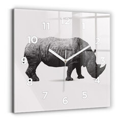 Sienas pulkstenis Līnijas Māksla, 30x30 cm цена и информация | Часы | 220.lv