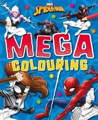 Marvel Spider-Man: Mega Colouring цена и информация | Книги для самых маленьких | 220.lv