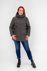 куртка цвета хаки со стеганым принтом larah цена и информация | Женские куртки | 220.lv