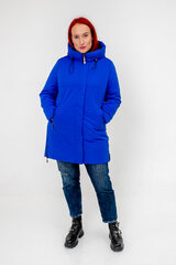 Женская синяя куртка больших размеров цена и информация | Женские куртки | 220.lv
