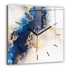 Sienas pulkstenis Marmora Raksts, 30x30 cm cena un informācija | Pulksteņi | 220.lv