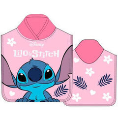 Disney Stitch mikrošķiedras dvielis, 55x110 cm cena un informācija | Dvieļi | 220.lv