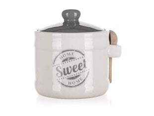 Cukurtrauks ar vāku Sweet Home, 400 ml cena un informācija | Glāzes, krūzes, karafes | 220.lv