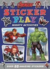 Marvel Avengers: Sticker Play цена и информация | Книги для малышей | 220.lv