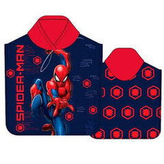 Marvel Spiderman mikrošķiedras dvielis, 55x110 cm cena un informācija | Dvieļi | 220.lv