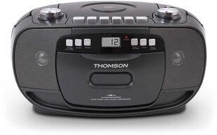 Радиокассетный проигрыватель Thomson RK200CD, портативный CD/кассетный проигрыватель с FM/AM-радио цена и информация | Радиоприемники и будильники | 220.lv