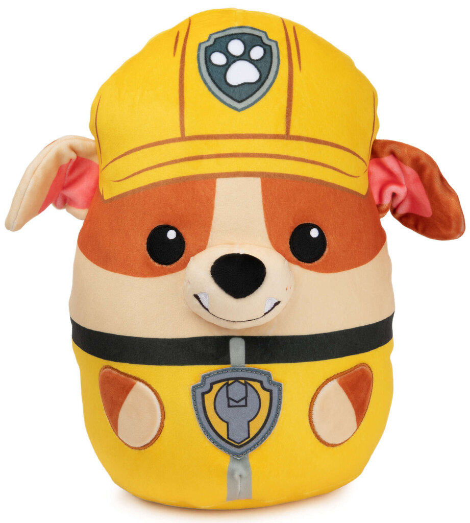 Plīša rotaļlieta Ķepu patruļa (Paw Patrol) Rubble, dzeltens, 31 cm цена и информация | Mīkstās (plīša) rotaļlietas | 220.lv