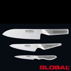 Набор ножей Global, 3 предмета цена и информация | Ножи и аксессуары для них | 220.lv