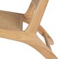 Krēsls, 60,5x73,5x72,5 cm, brūns cena un informācija | Atpūtas krēsli | 220.lv