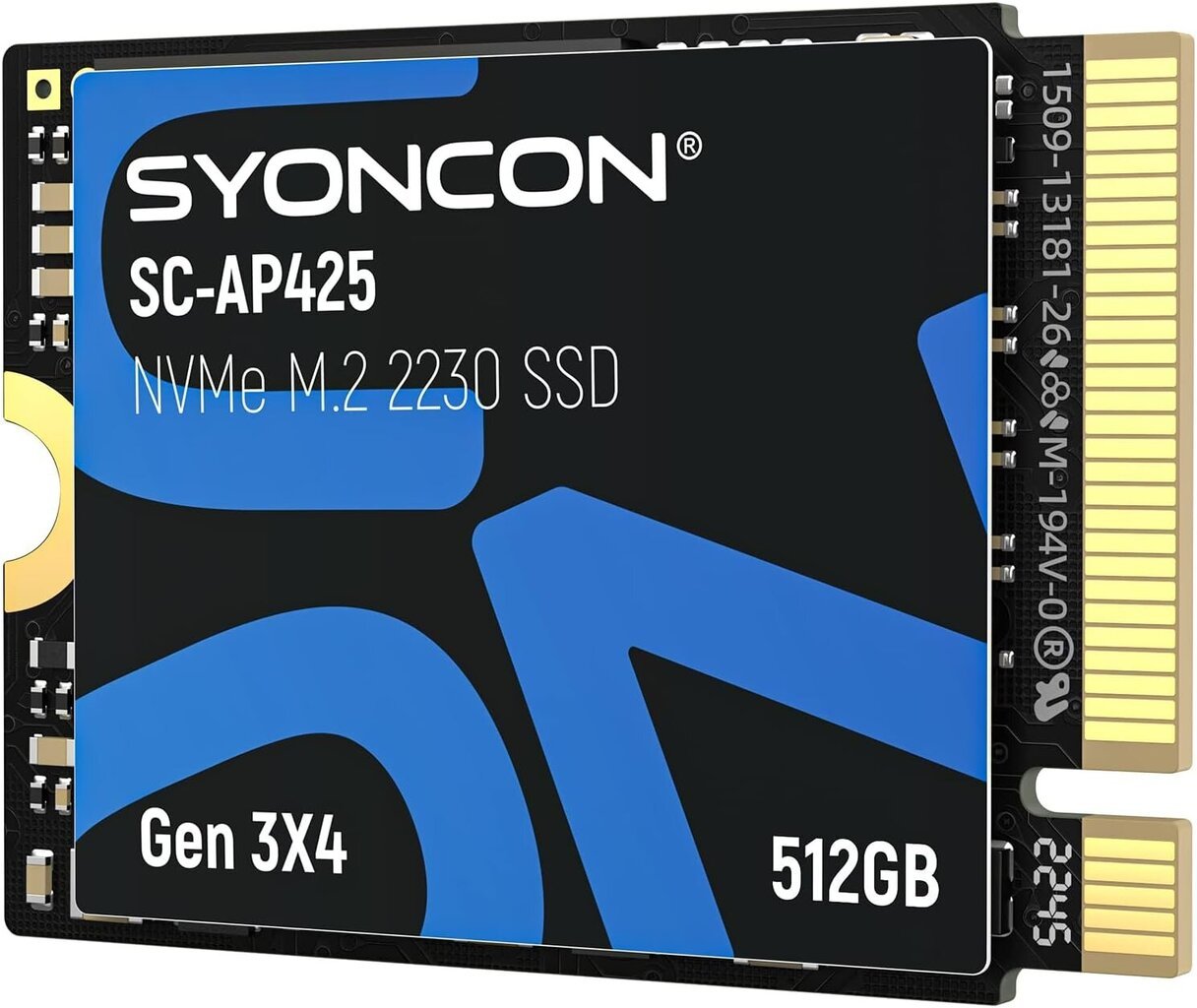 SSD внутренний жесткий диск Syoncon SC930 M.2 2230 SSD NVMe PCIe Gen 3.0X4  внутренний твердотелый накопитель цена | 220.lv