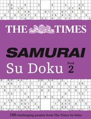 Times Samurai Su Doku 2: 100 Challenging Puzzles from the Times цена и информация | Книги о питании и здоровом образе жизни | 220.lv