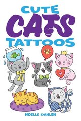 Cute Cats Tattoos цена и информация | Книги для малышей | 220.lv